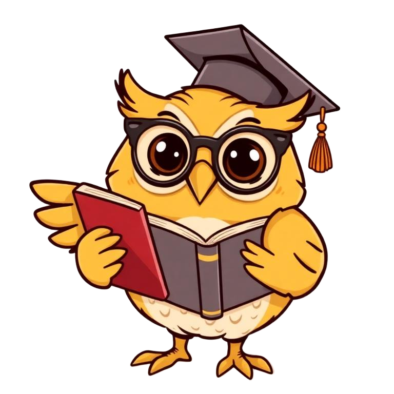 Hoot the owl, Mr. Reading's reading buddy